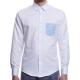 308 Shirt - White/Blue
